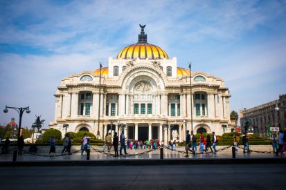 Bellas Artes (Palace of Fine Arts) in Mexico City