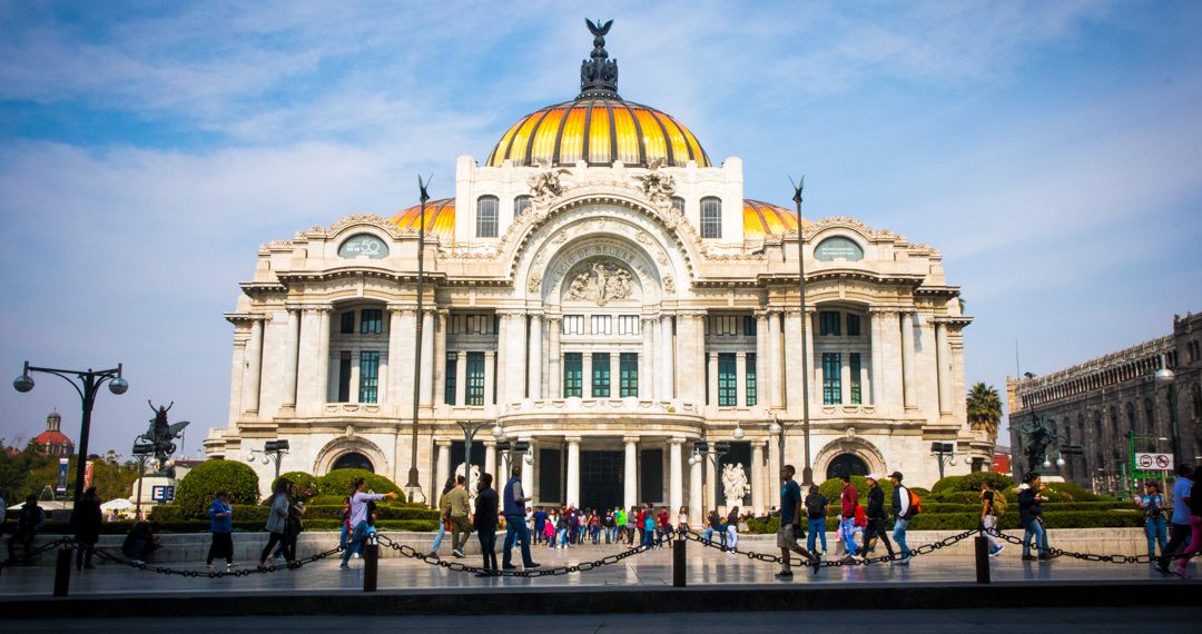 Bellas Artes (Palace of Fine Arts) in Mexico City